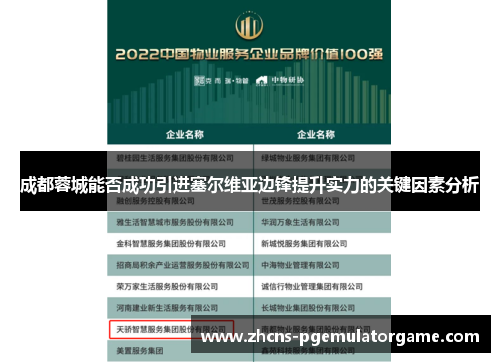 成都蓉城能否成功引进塞尔维亚边锋提升实力的关键因素分析